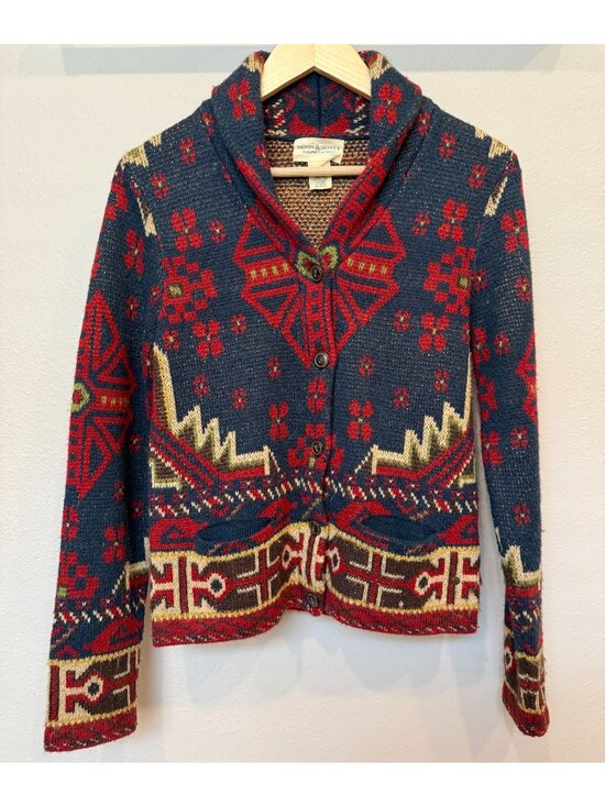 Denim & Supply Ralph Lauren Sweaters - Ralph Lauren Denim & Supply Aztec Southwestern Cardigan Sweater Medium Wool Cozy